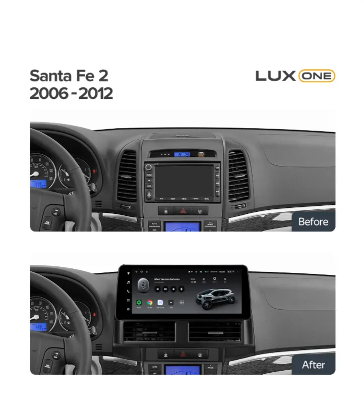 ��������� LUX ONE 12.3 Hyundai Santa Fe 2  4+32