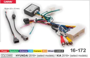 ������ Kia, Hyundai 2017+ canbus 16-172 Raize