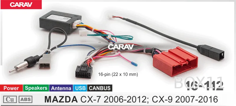 ������ Mazda CX-7 2006-2012, CX-9 2007-2016 Canbus 16-112