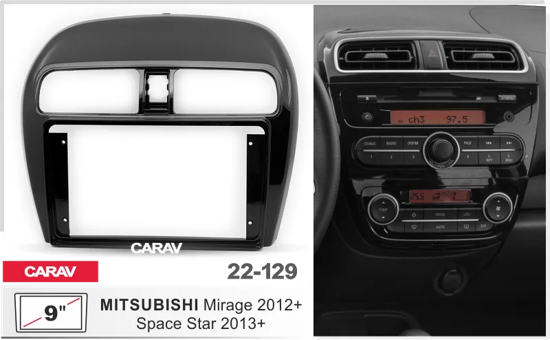 ���������� ����� Mitsubishi Mirage 2012+ 9* 22-129