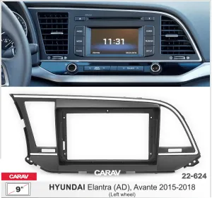 ���������� ����� Hyundai Elantra 2015-18 9* 22-624