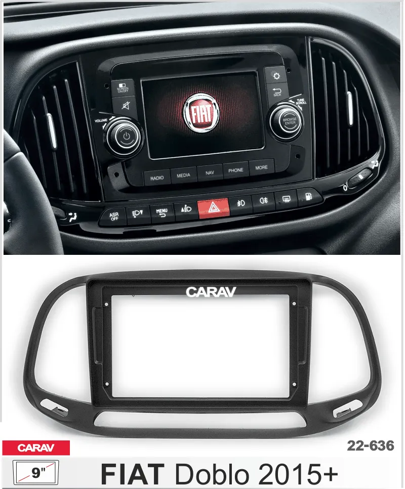 ���������� ����� Fiat Doblo 2015+ 9* 22-636