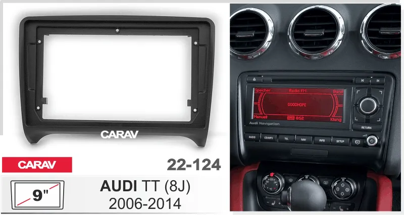 ���������� ����� Audi TT 2006-2014 9* 22-124