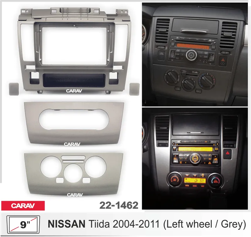 ���������� ����� Nissan Tiida 2004-2011 V2 9* 22-1462