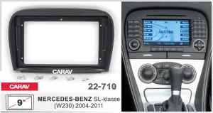 ���������� ����� MERCEDES-BENZ SL-klasse (W230) 2004-2011 9*  22-710